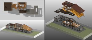 Architectural Revit Modeling (LOD 350) and Construction Drawing Sets for a house in Santiago - Banner