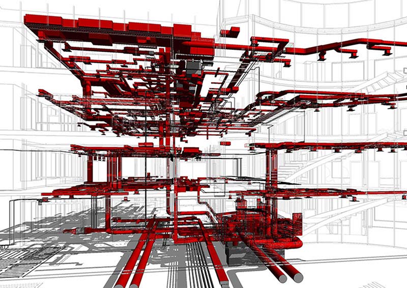 Revit MEP – significantly used in BIM Modeling Services and MEP Drafting Services