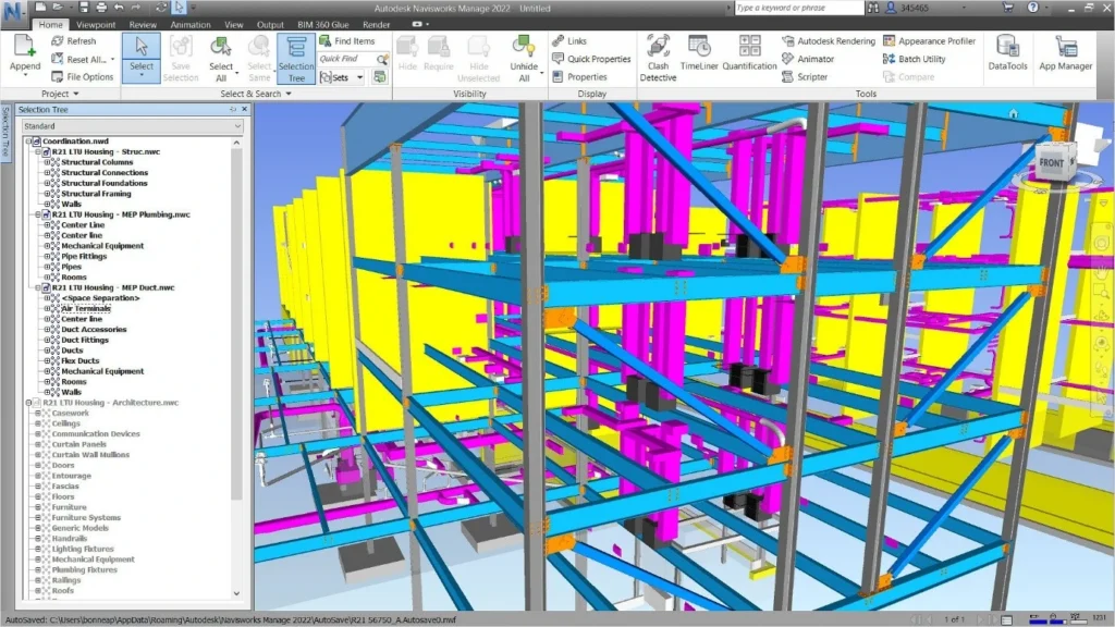 BIM-based clash detection