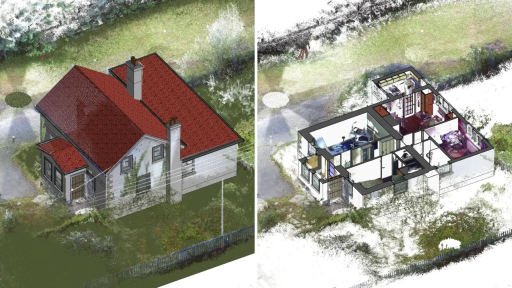 Raw Scan Data of House
