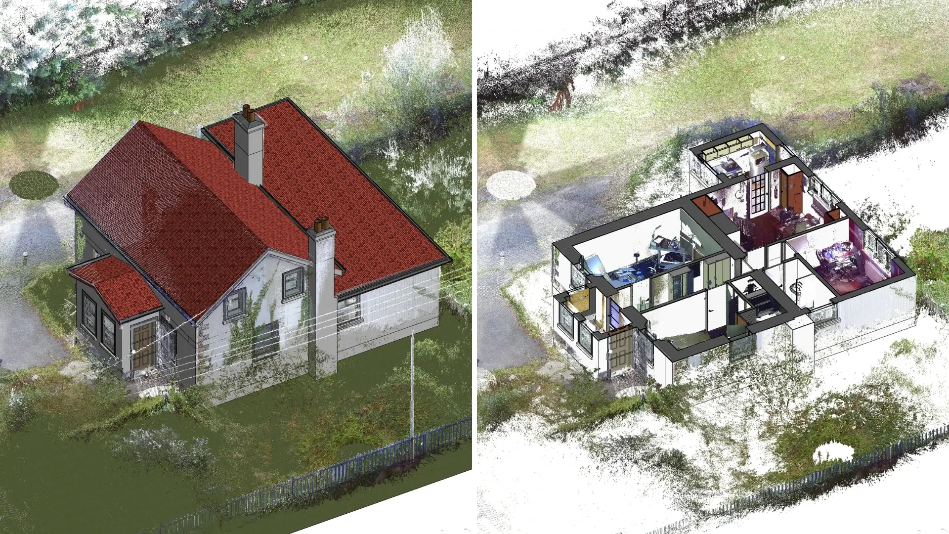Raw Scan Data of House