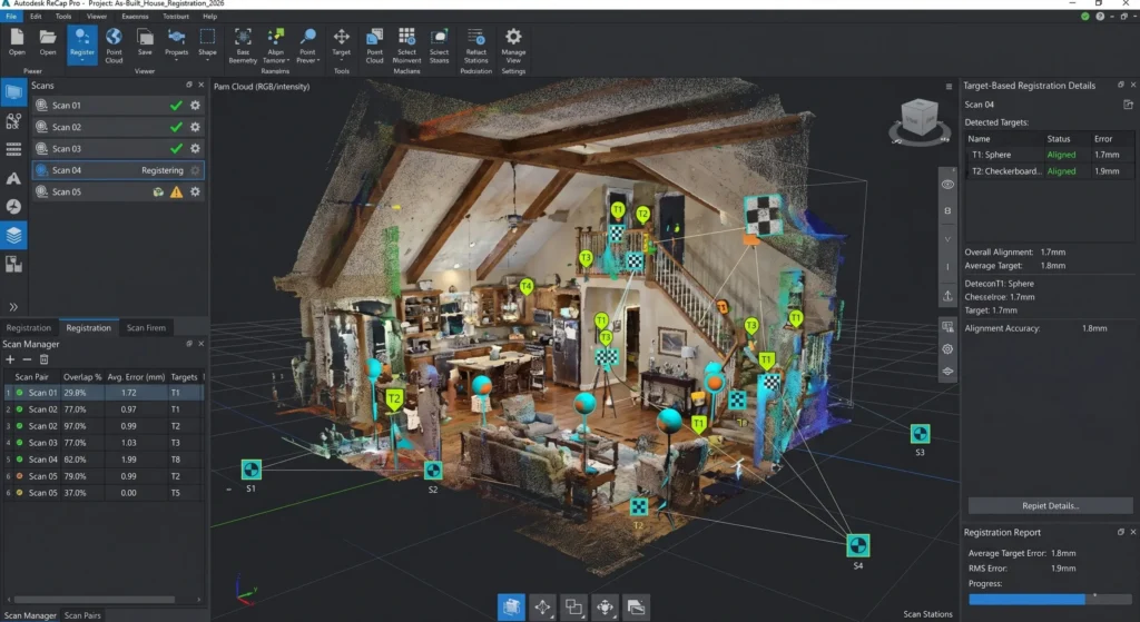 Register Point Clouds with Accuracy