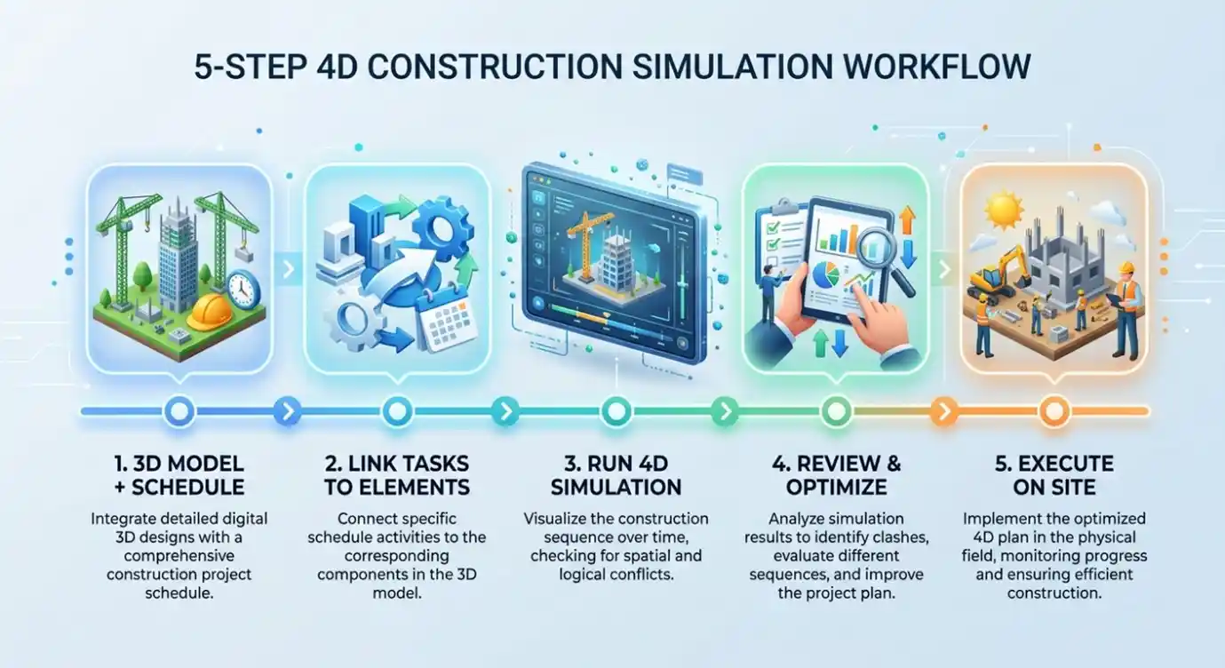 4D BIM Scheduling Workflow 4D BIM Scheduling Workflow